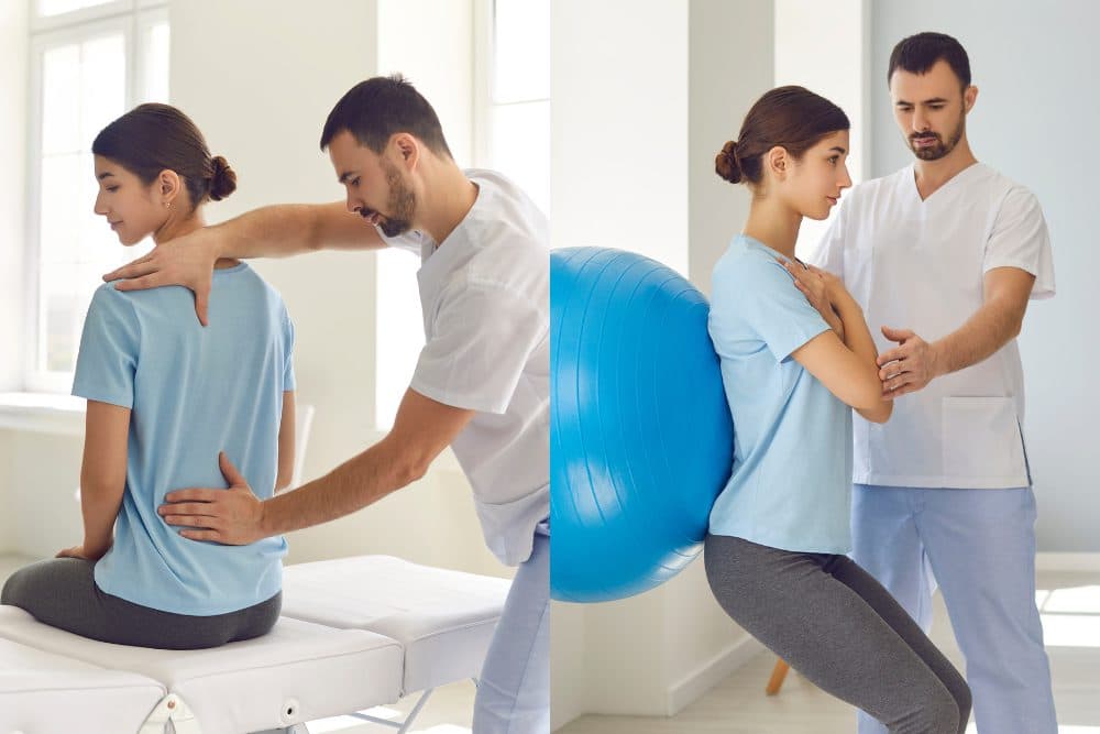 Sesión de Fisioterapia